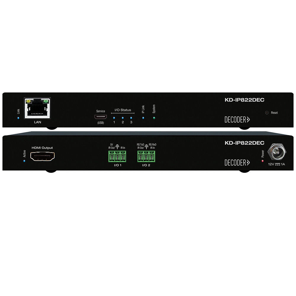 Key Digital KD-IP822DEC 4K Enterprise AV Over IP Decoder