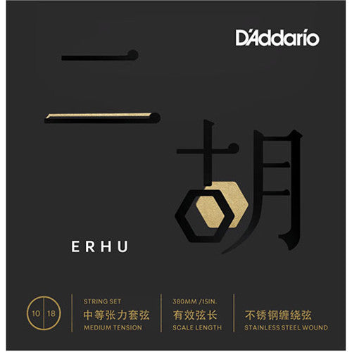 D'Addario ERHU01 - SET ERHU SS FLATWOUND