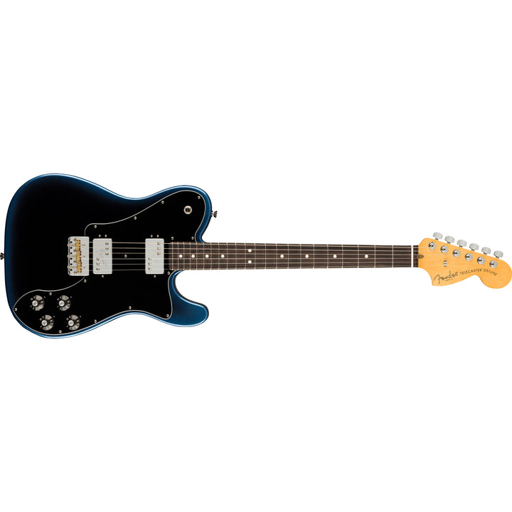 Fender American Professional II Telecaster Deluxe Rosewood Fingerboard (Dark Night) Electric Guitar