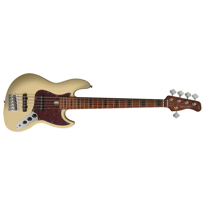 Sire Marcus Miller V5 Alder 5-String Electric Bass Guitar (Vintage White)