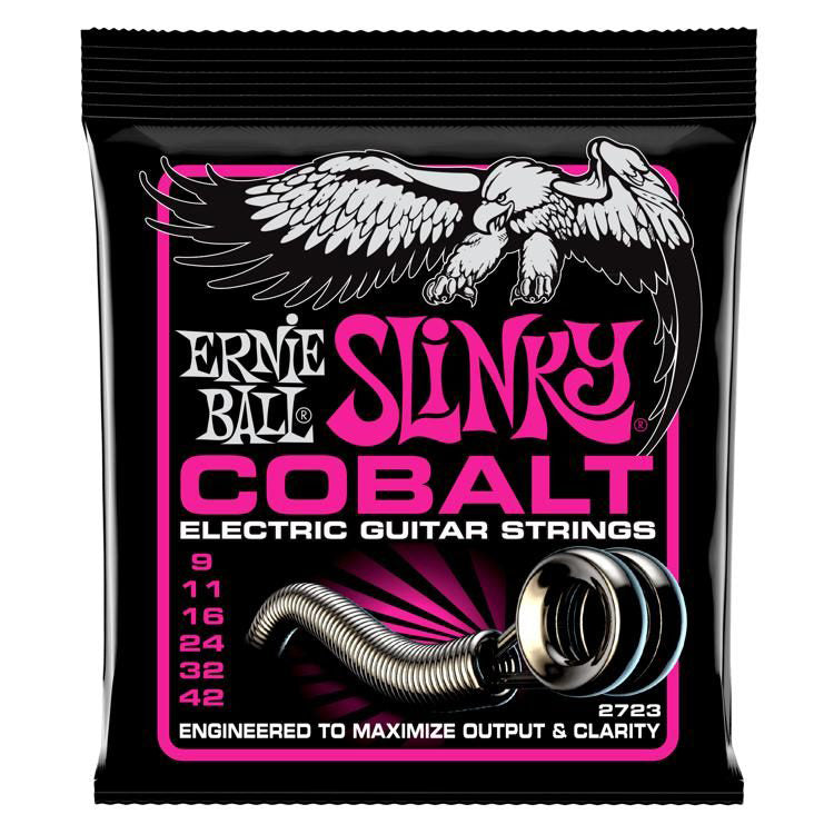Ernie Ball 2723EB COBALT SUPER SLINKY 9-42