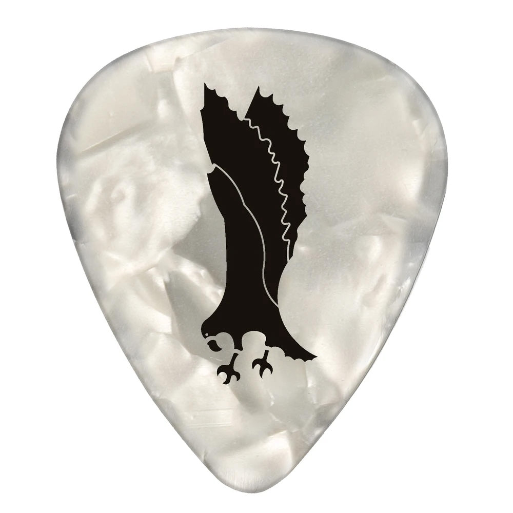 PRS Guitar Picks Celluloid White Pearloid (12-Pack) - Medium
