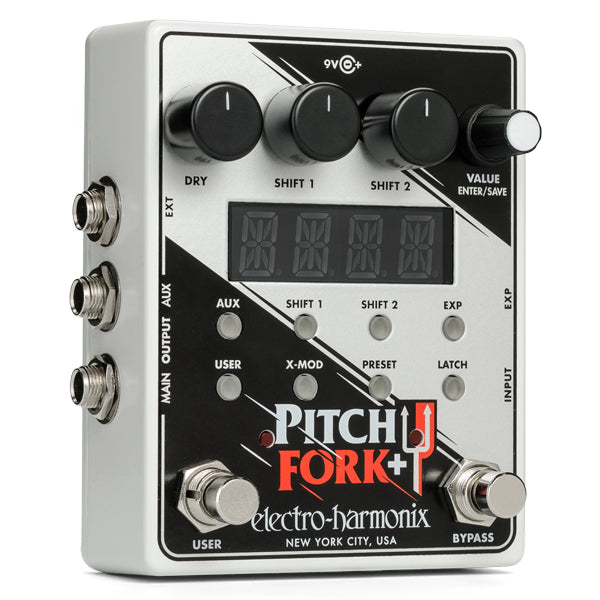 Electro-Harmonix Pitch Fork+ Polyphonic Pitch Shifter / Harmony Pedal