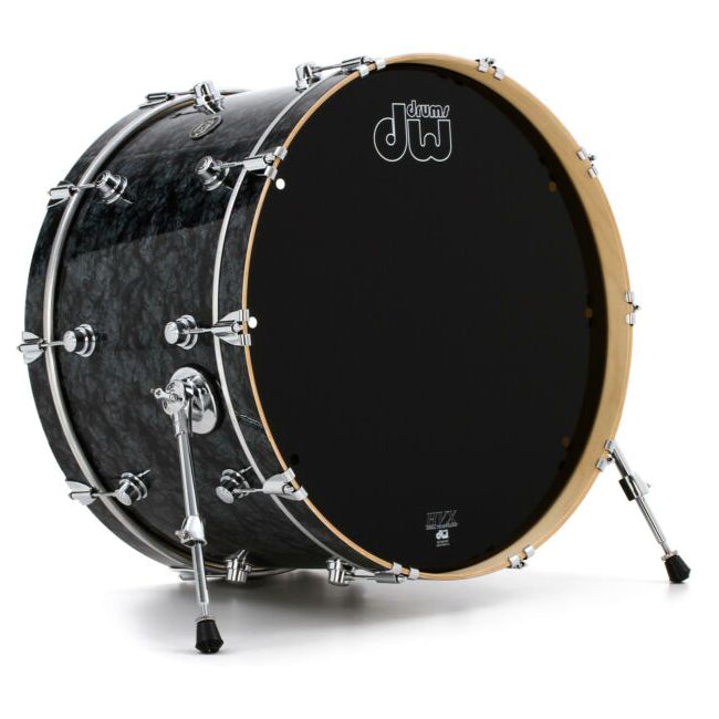 DW Performance Series Bass Drum 14x24 Finish Ply - Black Diamond