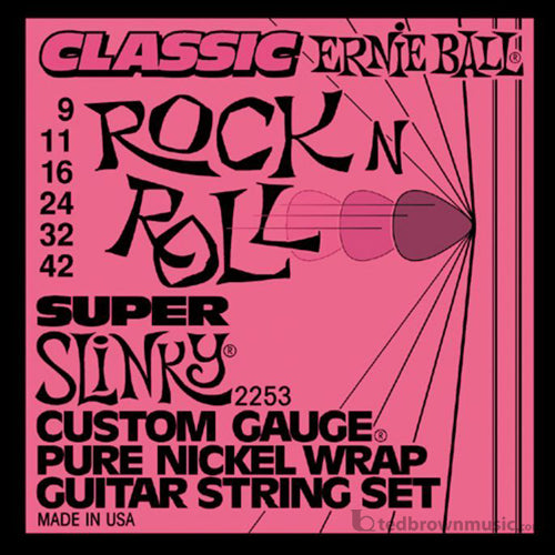 Ernie Ball 2253EB CLASSIC R&R SUPER SLINKY 9-42