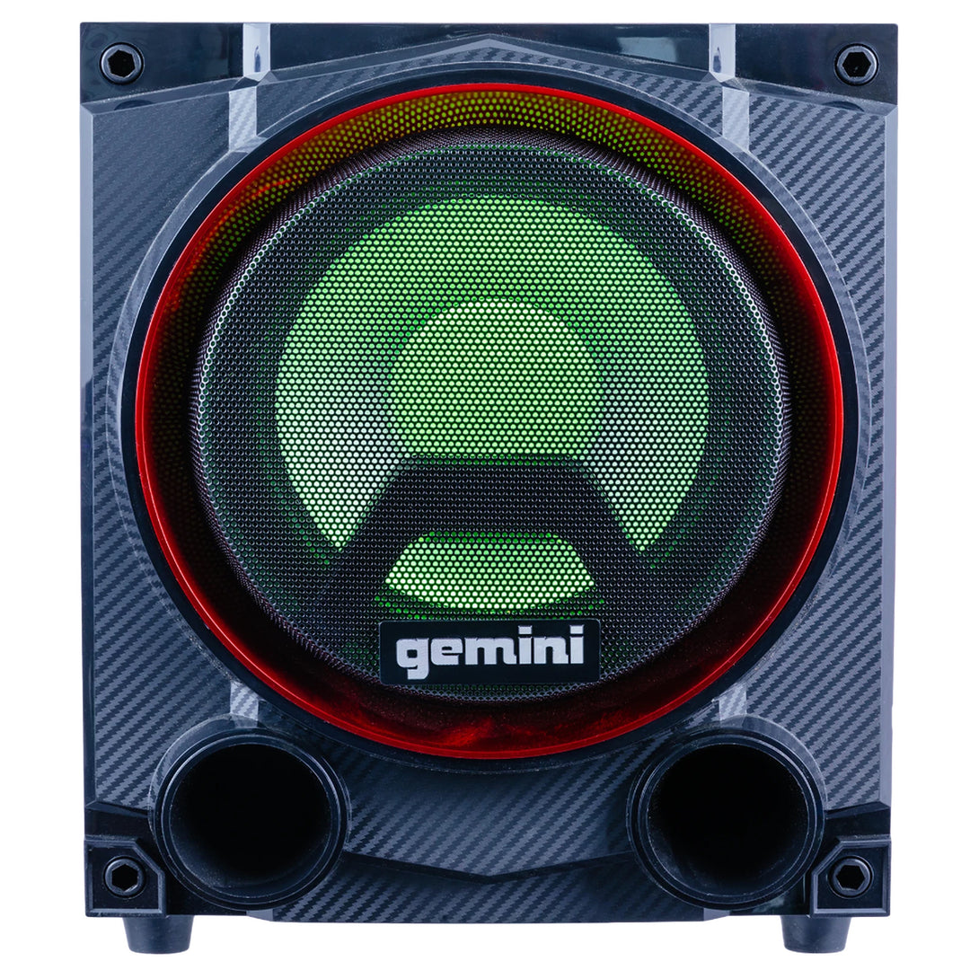 Gemini GSYS-2000 Bluetooth Home Party System with Dual 8'' Woofers and Dual 2'' Drivers