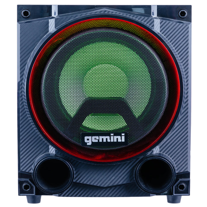 Gemini GSYS-2000 Bluetooth Home Party System with Dual 8'' Woofers and Dual 2'' Drivers