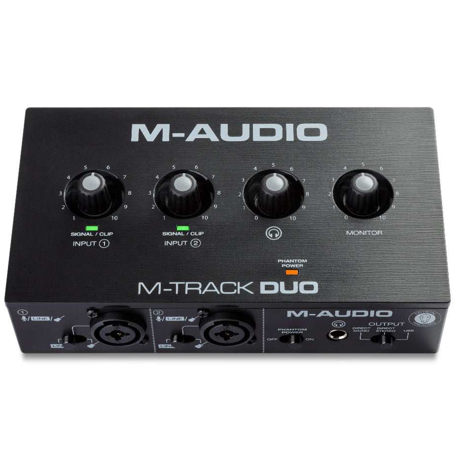 M-Audio M-Track Duo 2-Channel USB Audio Interface