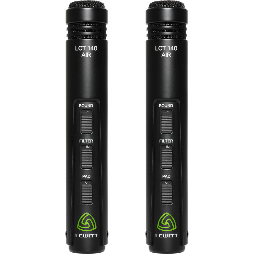 Lewitt LCT 140 AIR Small Diaphragm Instrument Condenser Microphone - Stereo Pair