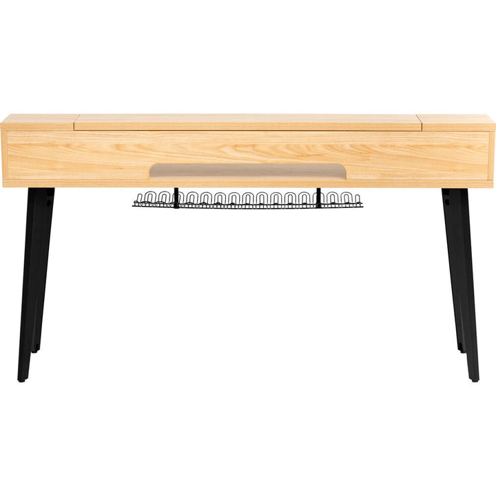 Gator Elite Furniture Series 88-Note Keyboard Table - Natural Maple Matte