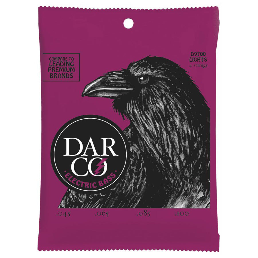 Martin D9700 DARCO Electric Bass Guitar Strings - Light 45-100