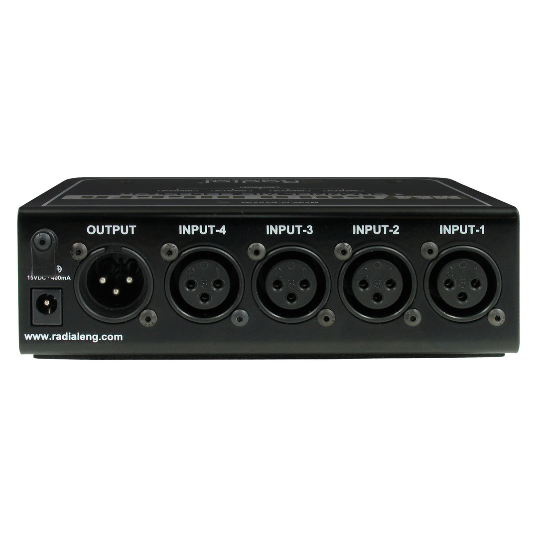 Radial Gold Digger 4-Channel Mic Selector