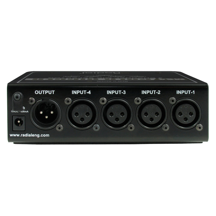 Radial Gold Digger 4-Channel Mic Selector
