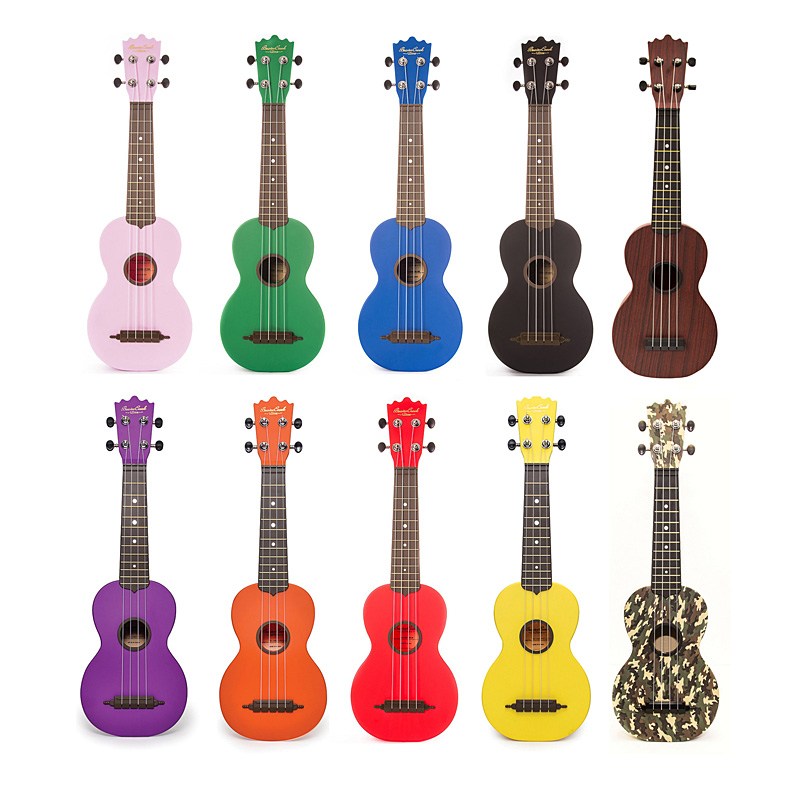 Beaver Creek Ulina ABS Soprano Ukulele Black