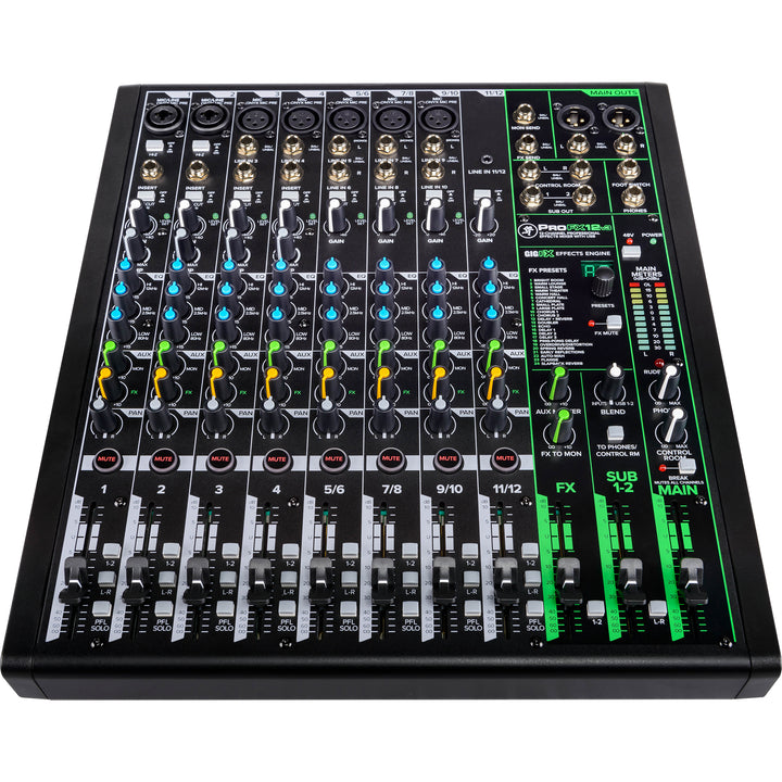 Mackie ProFX12v3 12-Channel Mixer w/ FX and USB Interface ProFX v3