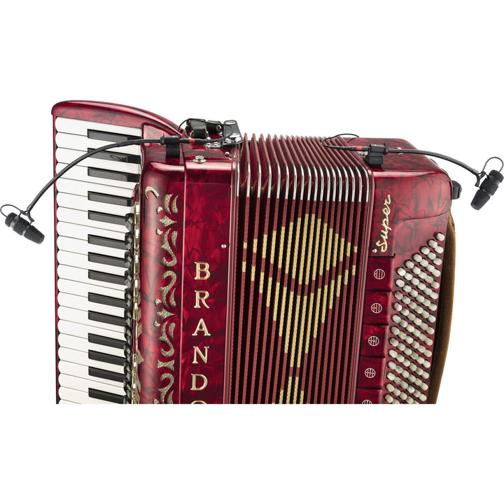 DPA Microphones d:vote Core 4099 Microphone, Loud SPL, Stereo System Kit for Accordion (Pair)