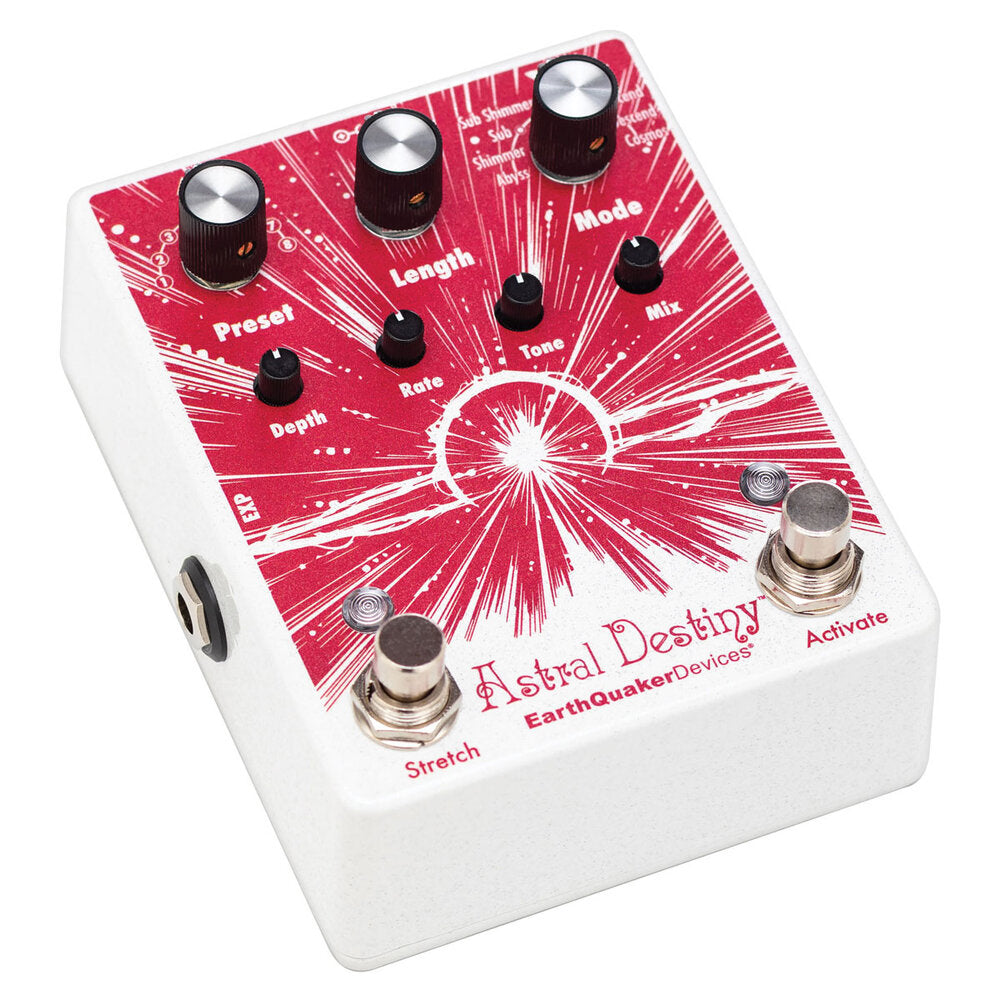 Earthquaker Devices Astral Destiny Octal Octave Reverberation Odyssey Guitar Pedal