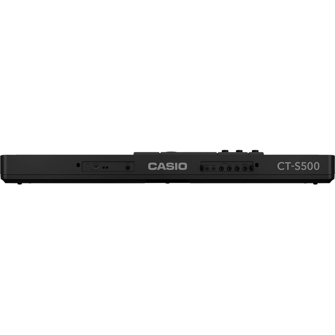 Casio CT-S500 61-Key Portable Digital Keyboard Semi-Weighted w/ Aix Sound Source - Black
