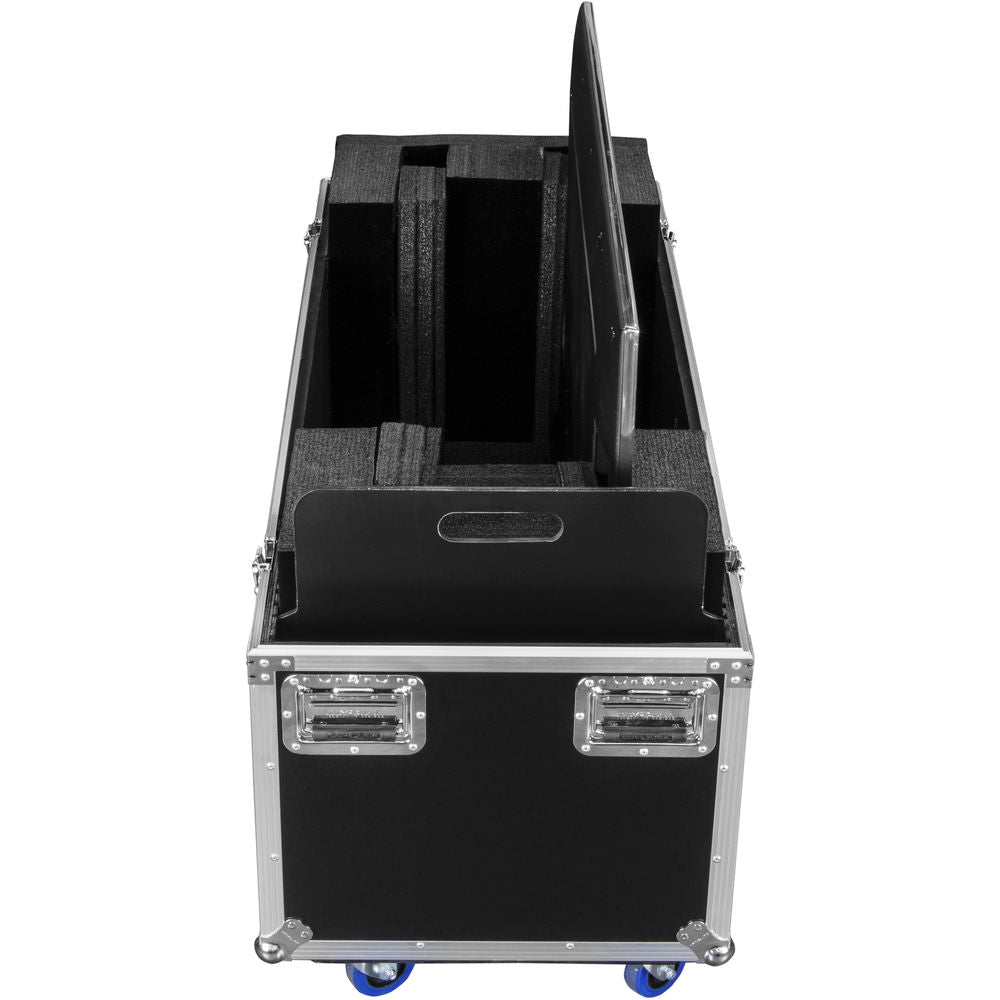 Odyssey FZ2FSM50W Dual Flat-Screen Monitor Case with Casters - 50” to 58”