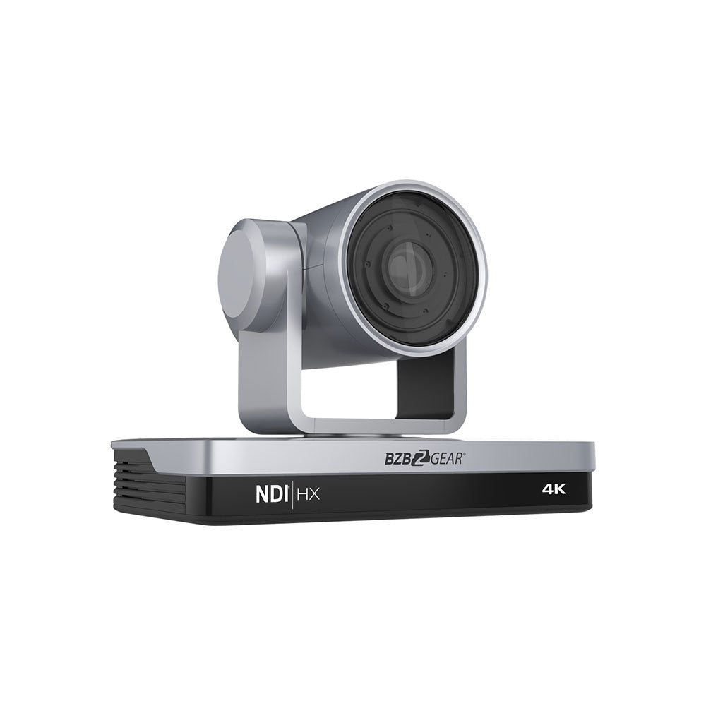 BZBGEAR - 12X PTZ 4K NDI HDMI/USB 3.0 Live Streaming Camera Series With Sony CMOS (Silver)