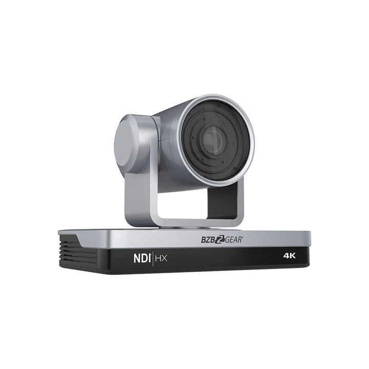 BZBGEAR - 12X PTZ 4K NDI HDMI/USB 3.0 Live Streaming Camera Series With Sony CMOS (Silver)