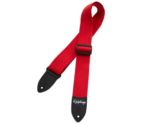 Epiphone - Cotton Guitar Strap - Red