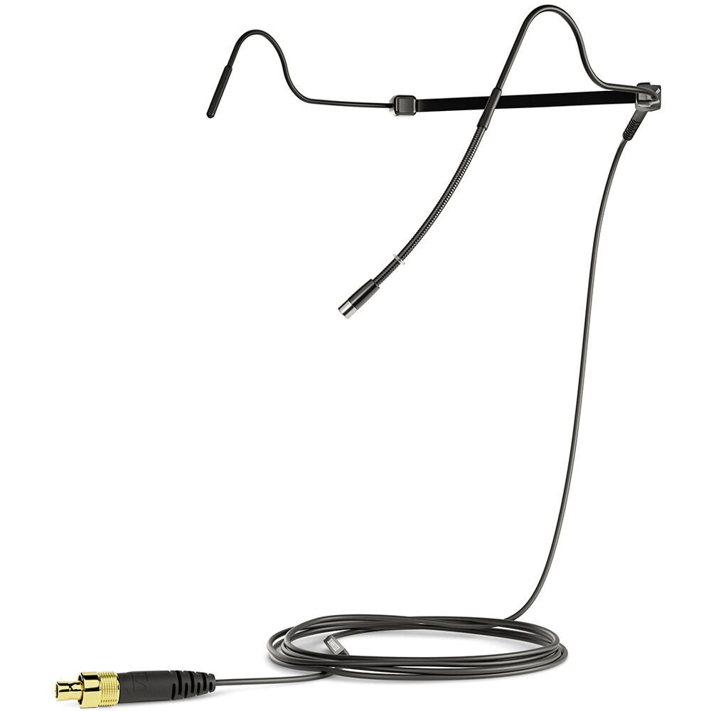 Sennheiser HS 2 Headset Microphone w/ 3-Pin LEMO Connector - Black