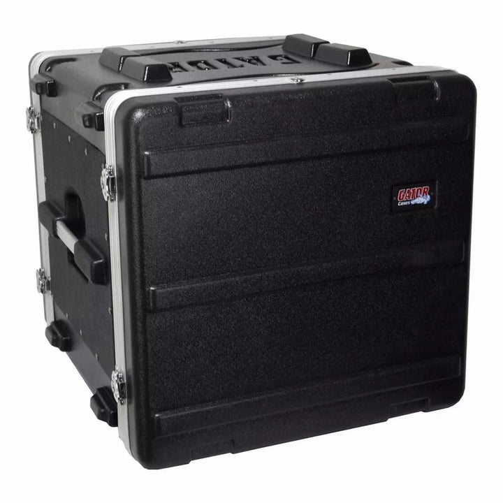 Gator GR-10L 10U Polyethylene 19'' Rack, 19.5'' Deep, Locking Lids