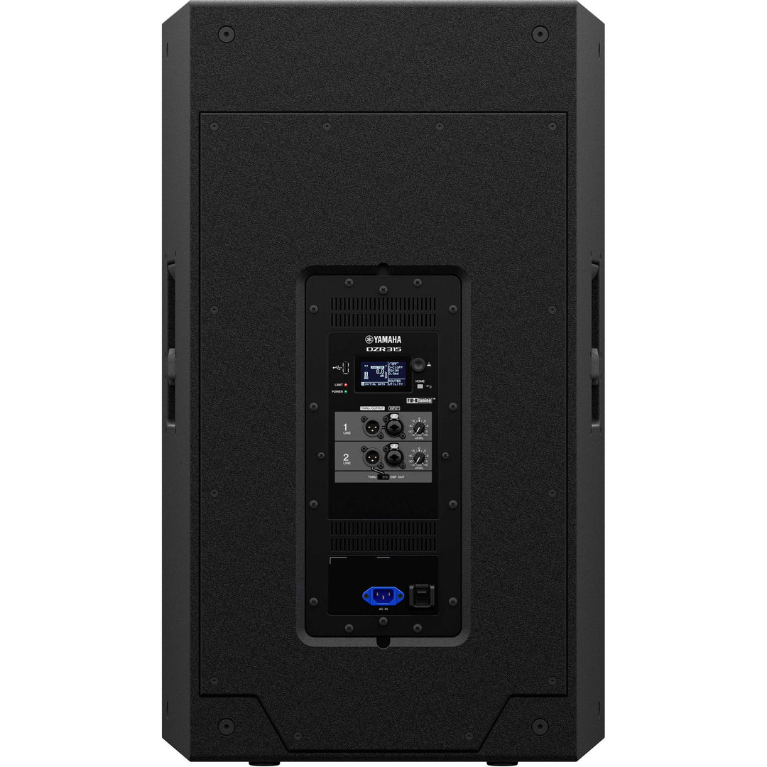 Yamaha DZR315 3-Way Powered Speaker 2000-Watt 15" - Black