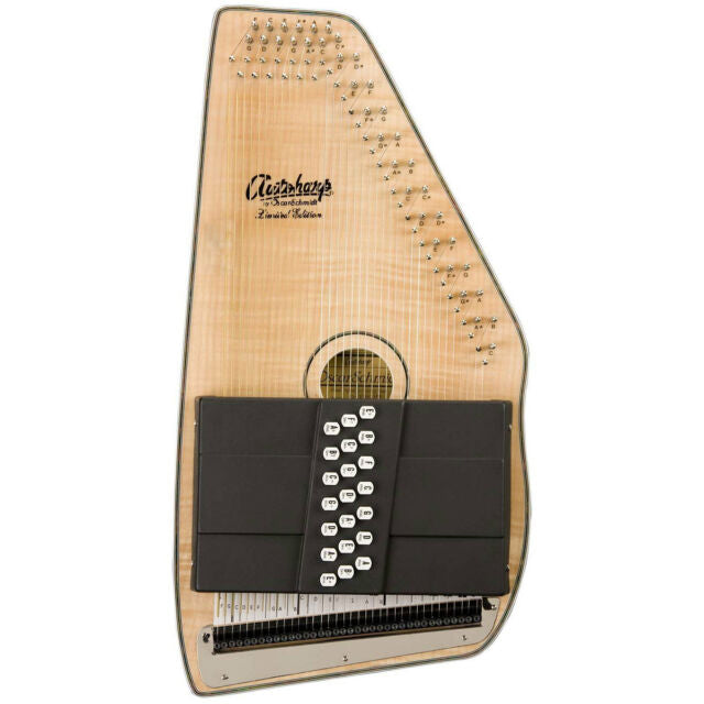 Oscar Schmidt OS11021FNE Autoharp 21 Chord LIMITED with Pickup Flame Natural Passive PU