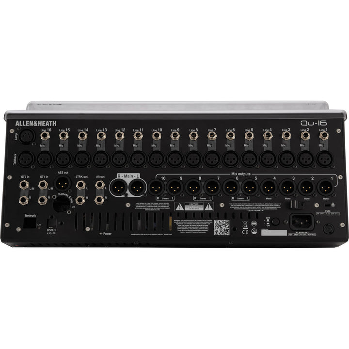 Decksaver Dust Cover for Allen & Heath QU16 Digital Mixer