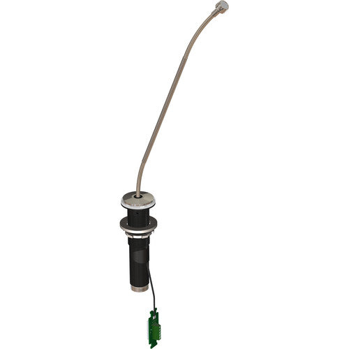 Earthworks IMLR10-SS - Lumicomm Touch Ring Cardioid Installation Microphone with 10'' Rigid Center Gooseneck, St