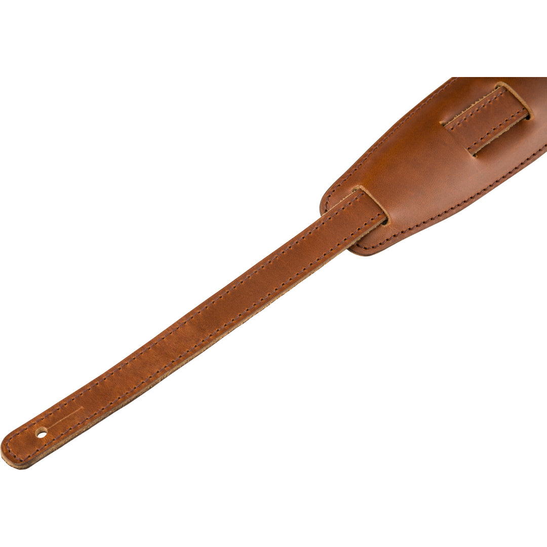 Fender Mustang Saddle Strap Vintage Guitar Strap - Cognac