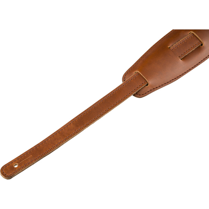 Fender Mustang Saddle Strap Vintage Guitar Strap - Cognac
