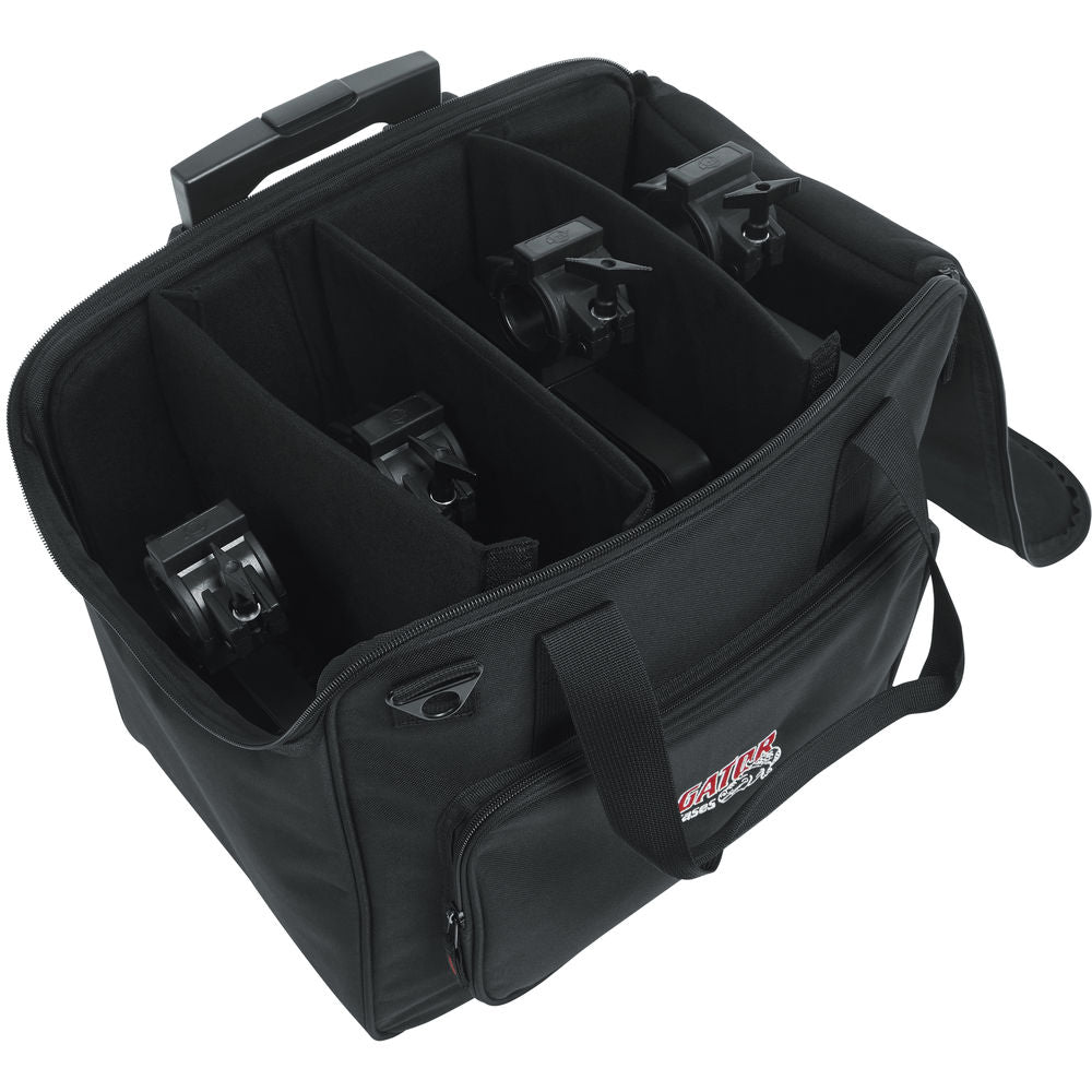 Gator 1610 Wheeled LED PAR Lighting Tote Bag