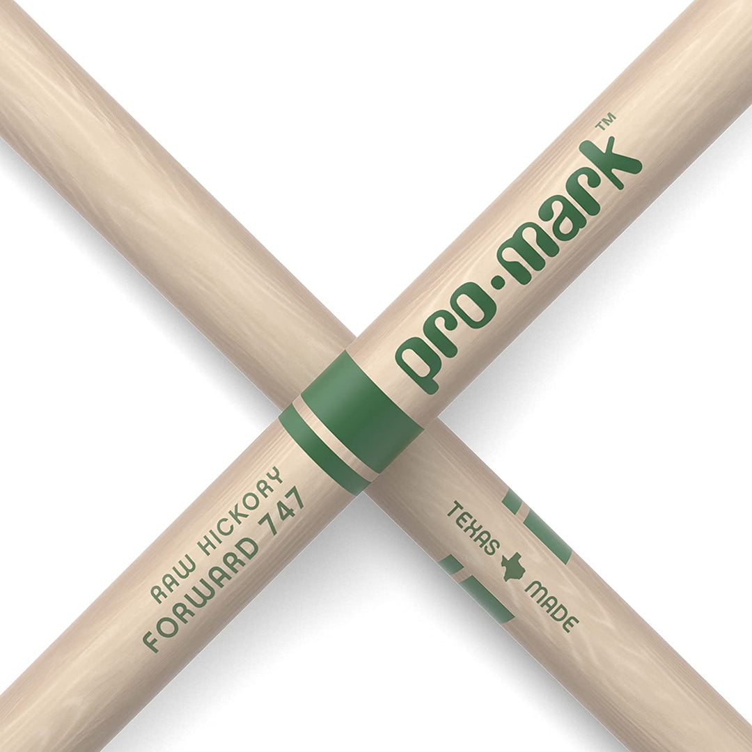 Promark TXR747W - Promark American Hickory 747 Wood Tip Rock Drumsticks