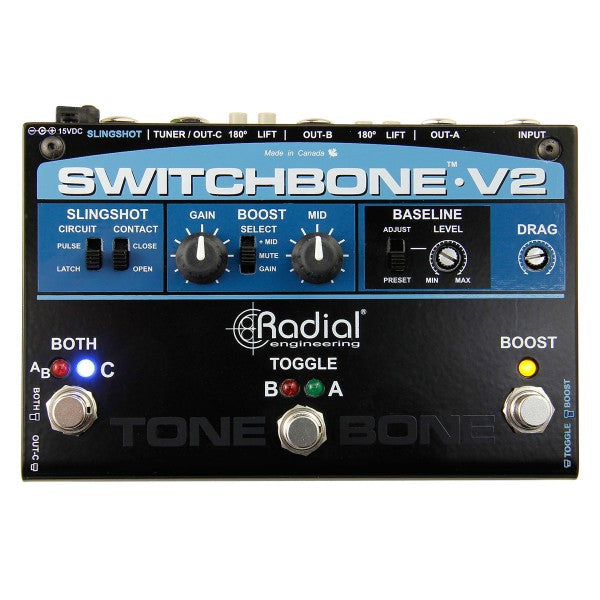 Tonebone Switchbone-V2 Amp Selector and Boost Pedal