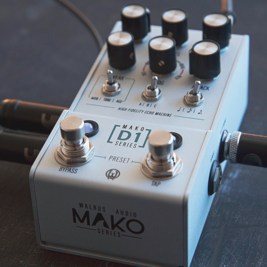 Walrus Audio Mako Series D1 High-Fidelity Delay Guitar Effect Pedal