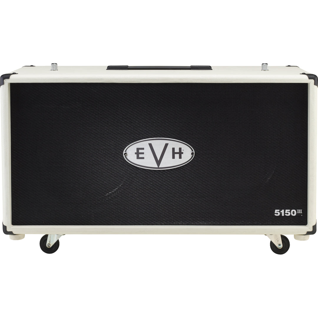 EVH 5150III 2x12 Guitar Amp Cabinet - Ivory