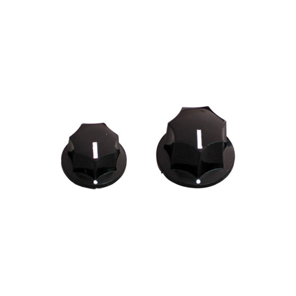 Profile P200 - Jazz Bass Knobs 3pk Black