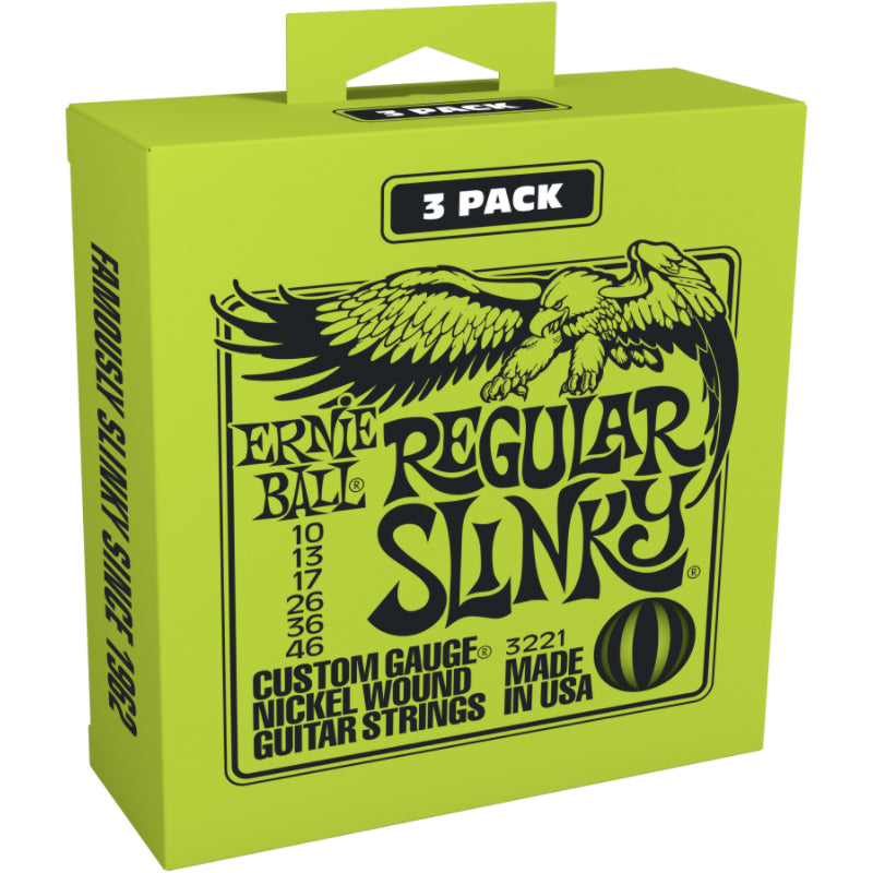 Ernie Ball 3221EB Regular Slinky (3 pack)