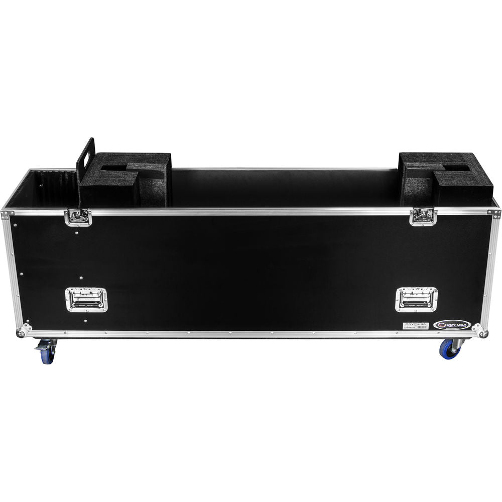 Odyssey FZFSM75W Flat-Screen Monitor Case w/ Casters - 75”