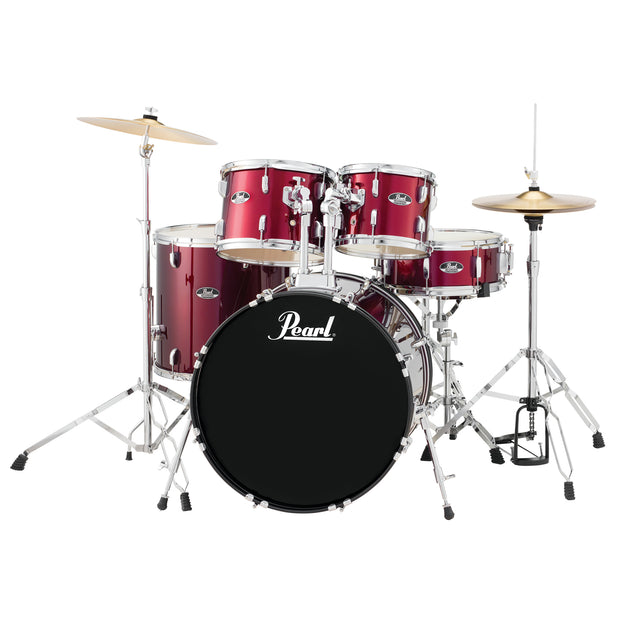 Pearl RS525SCC RoadShow Series 5-Piece Kit W/ Hardware & Cymbals