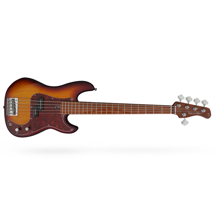 Sire Marcus Miller P5 Alder 5-String 2nd Gen Electric Bass Guitar - Tobacco Sunburst