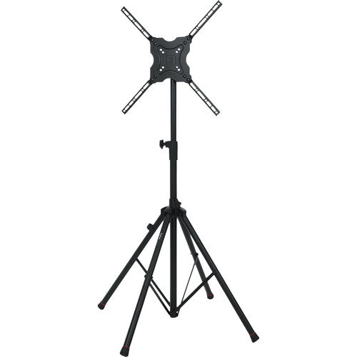 Gator GFW-AV-LCD-25 Deluxe Quad Legged LCD/LED stand with Lift-EEZ Piston