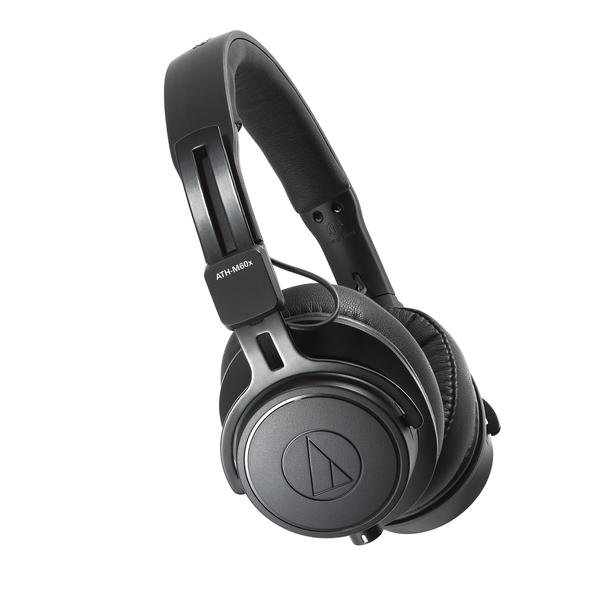 Audio-Technica ATH-M60X Closed-Back Dynamic Monitor Headphones - Black