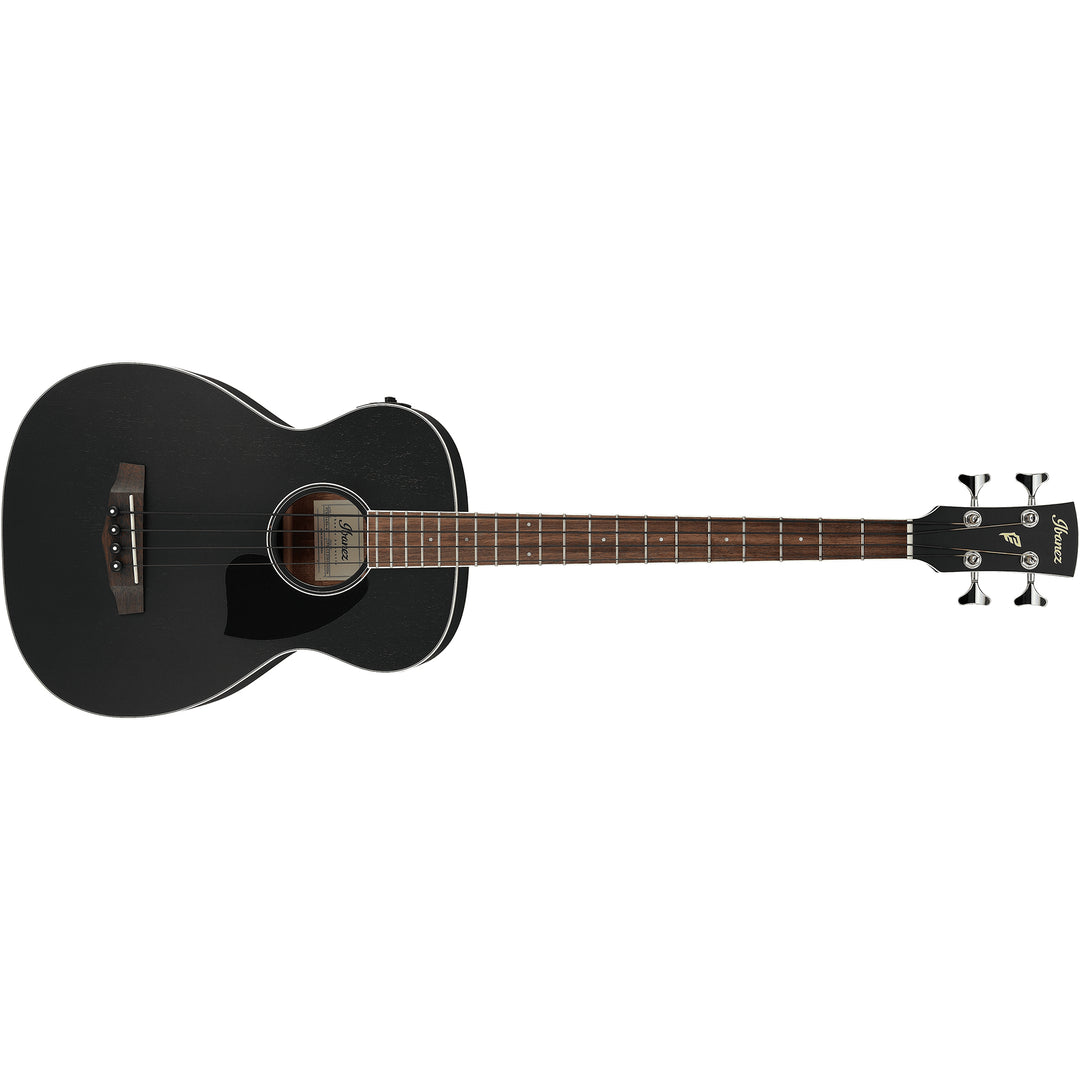 Ibanez PCBE14MH Acoustic-Electric Bass Guitar - Weathered Black Open Pore