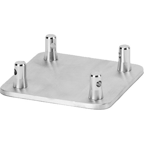 Global Truss F14-SQ-BASE 4in x 4in Base Plate -Aluminium