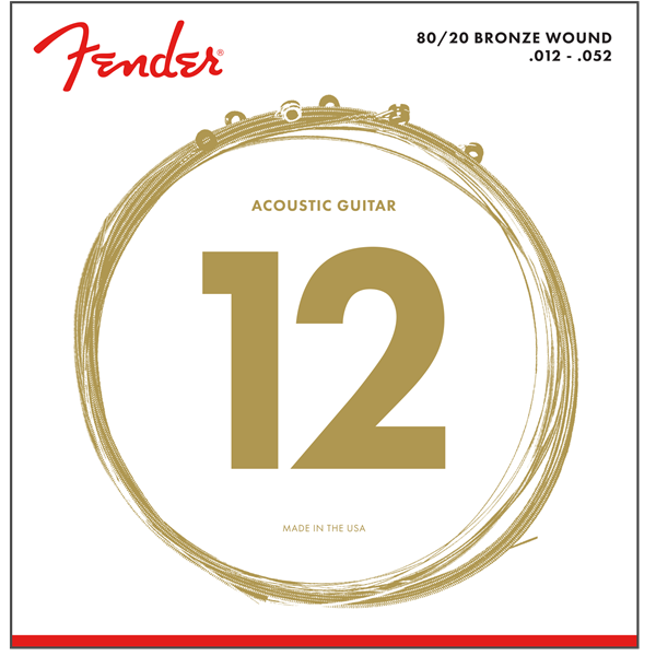 Fender 80/20 Bronze Acoustic Strings