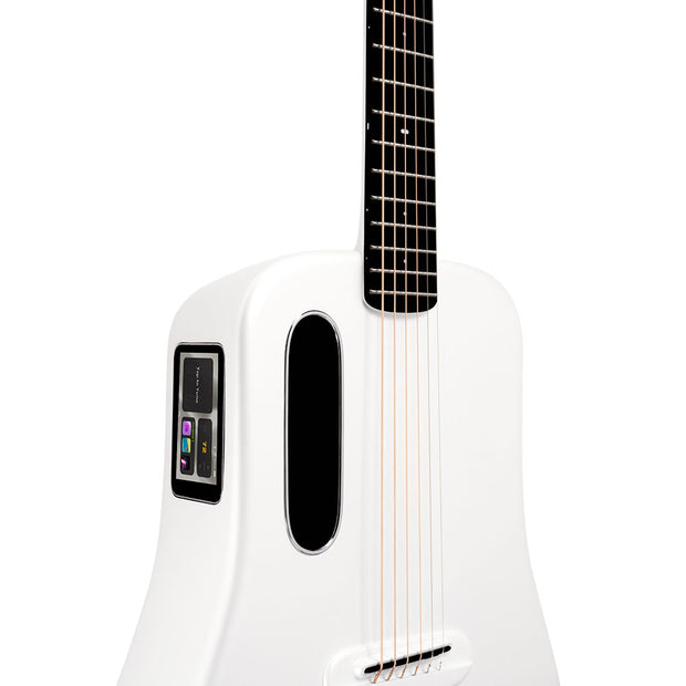 Lava Guitars - ME 3 38" with Space Bag - White